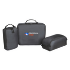 T4G Renew rPET 3 Piece Packing Cube Set - BLACK