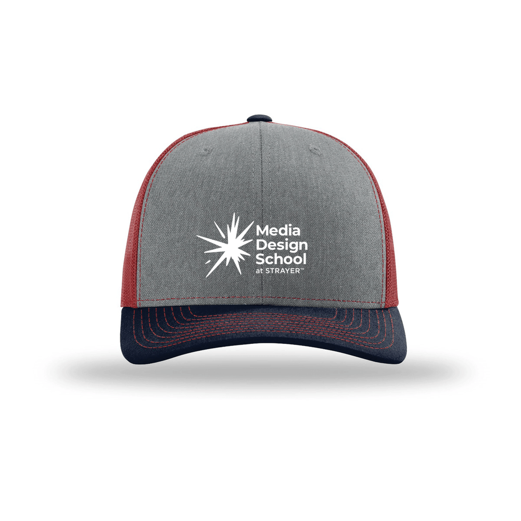 Heather Grey/ Cardinal/ Navy - MDS__Stack_full-color_CMYK