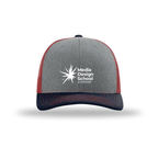 Heather Grey/ Cardinal/ Navy - MDS__Stack_full-color_CMYK