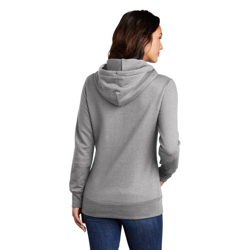 NEW SEI-Port & Company ® Ladies Core Fleece Pullover Hooded Sweatshirt-Athletic Heather