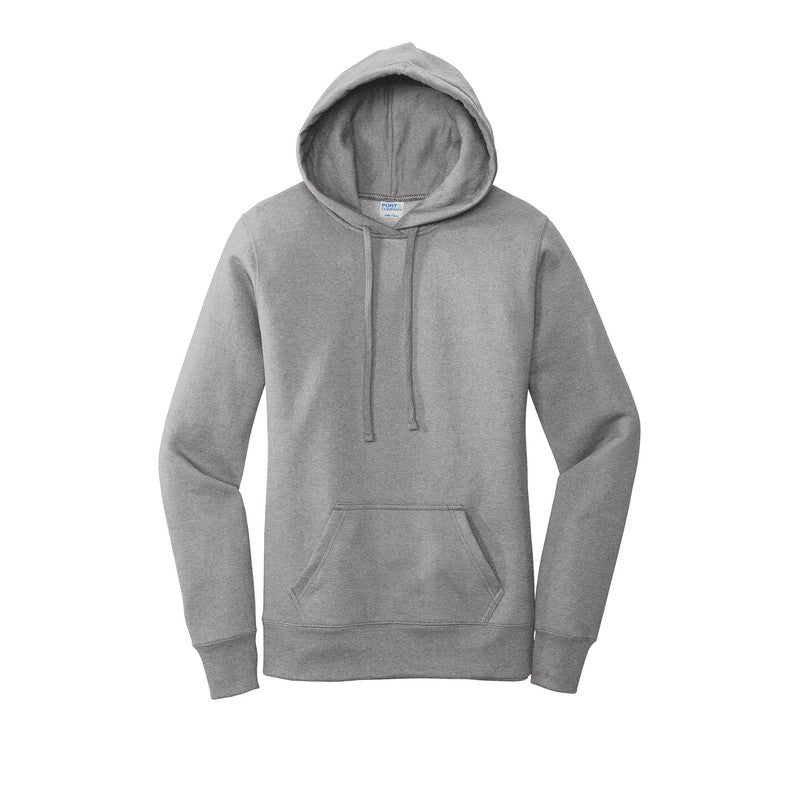 NEW SEI-Port & Company ® Ladies Core Fleece Pullover Hooded Sweatshirt-Athletic Heather