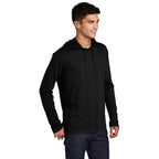NEW SEI-Sport-Tek ® PosiCharge ® Tri-Blend Wicking Long Sleeve Hoodie - Black Triad Solid