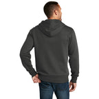 NEW SEI-District® Perfect Weight® Fleece Full-Zip Hoodie-Charcoal