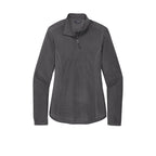 NEW SEI Eddie Bauer® Ladies 1/2-Zip Microfleece Jacket-Grey Steel