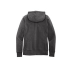 SEI District® Women's Re-Fleece™ Full-Zip Hoodie - Charcoal Heather