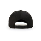 NEW SEI RICHARDSON TWILL BACK TRUCKER - Black/Charcoal
