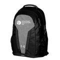 NEW SEI Under Armour Hustle 5.0 Backpack - Heather Black
