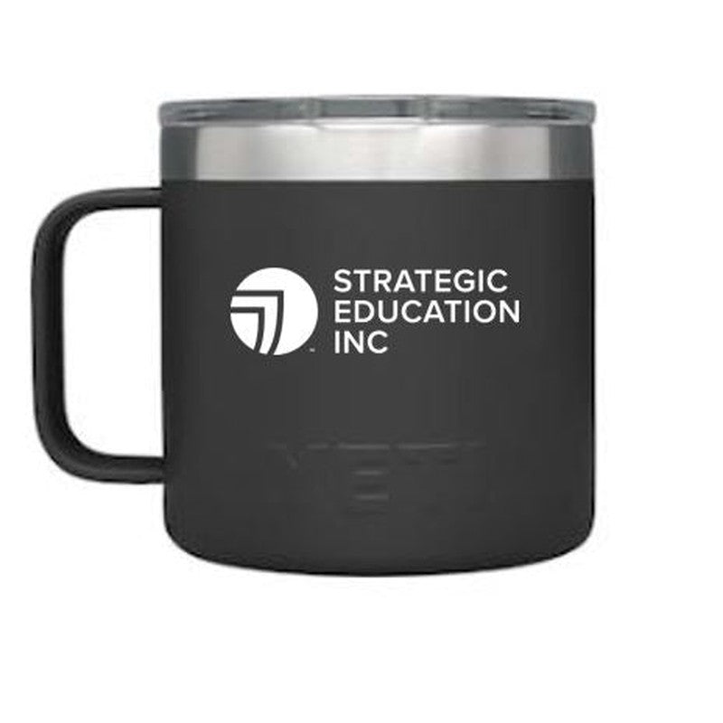 SEI YETI Rambler 14oz Mug WITH MAGSLIDER™ LID - BLACK